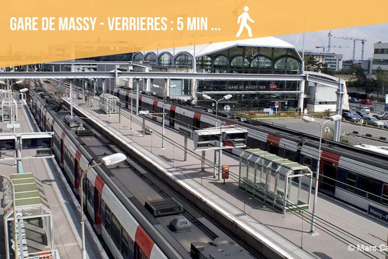 Cozy Appart' 2 Centre Ville Proche Gare Massy - Cozy Houses Exteriör bild