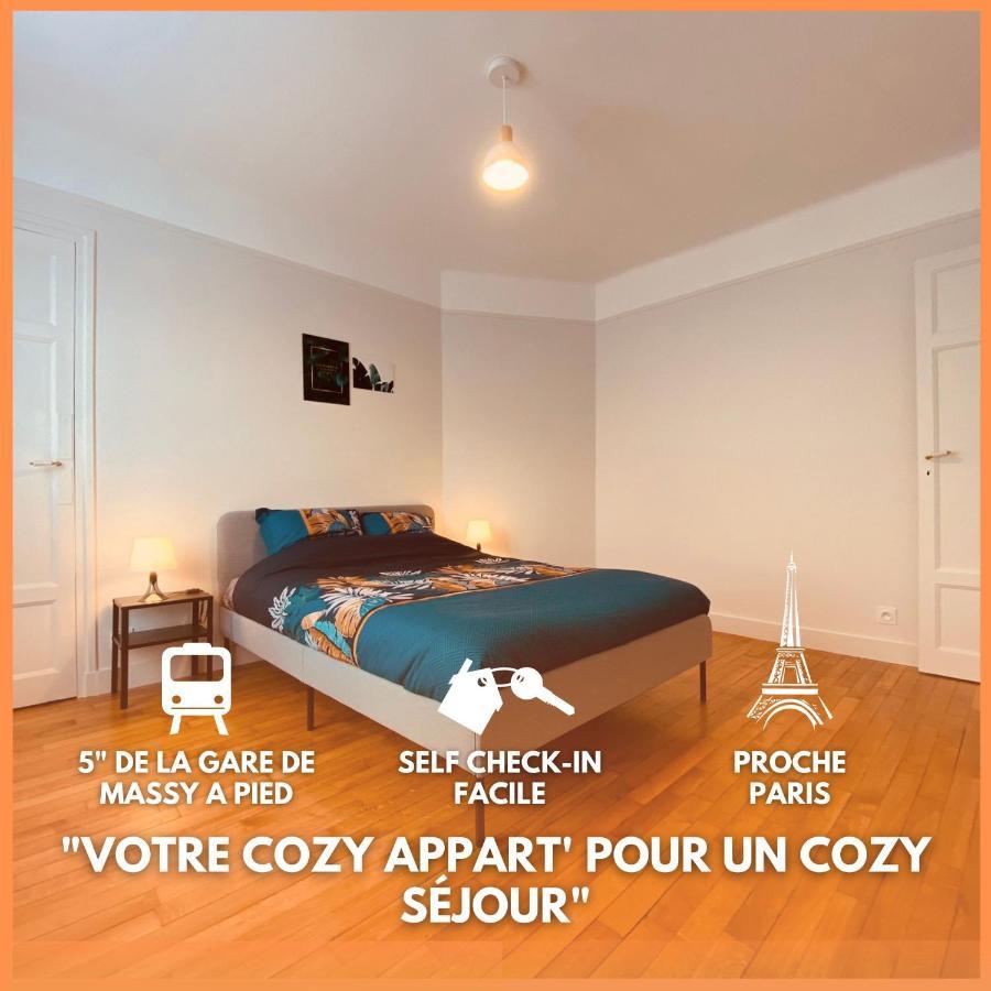Cozy Appart' 2 Centre Ville Proche Gare Massy - Cozy Houses Exteriör bild